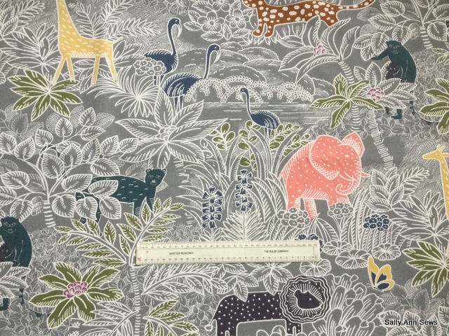 Pink elephant grey leaves